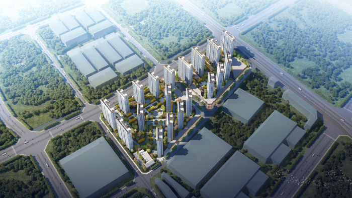 新業(yè)路南、綠城路東（白馬西側(cè)）安置房(榮沁苑安置房項目)(改）(1)